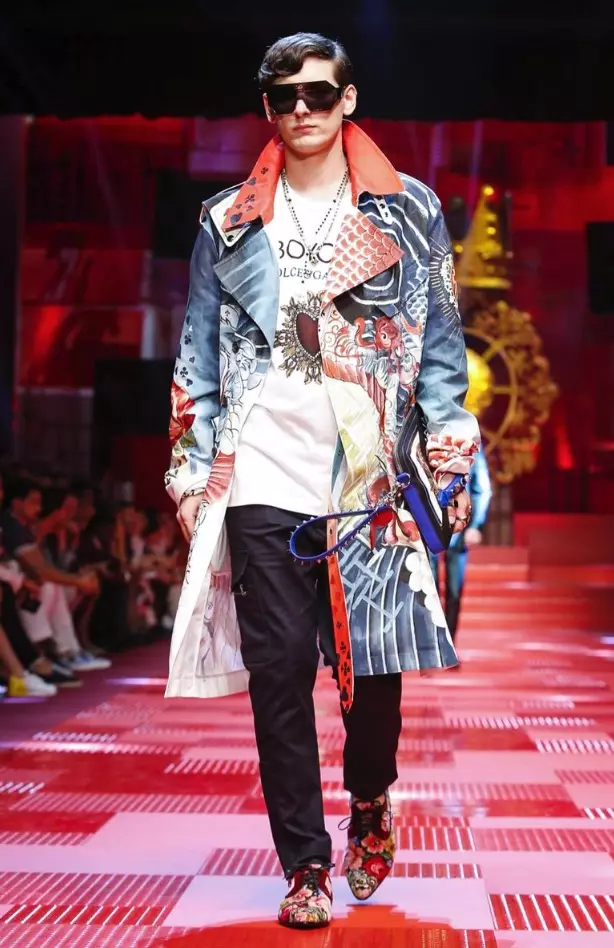 DOLCE & GABBANA 남성복 SPRING SUMMER 2018 MILAN92