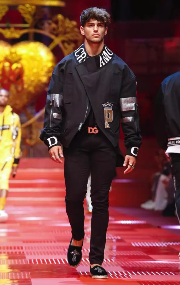 DOLCE & GABBANA MENSWEAR IR-SAJF 2018 MILAN93