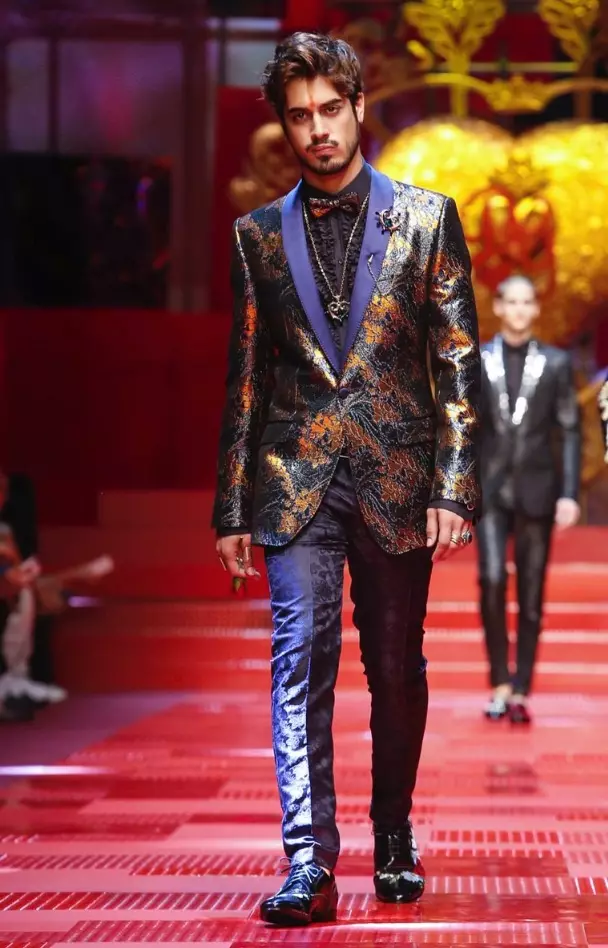 DOLCE & GABBANA MENSWEAR REBBIA SAJF 2018 MILAN98