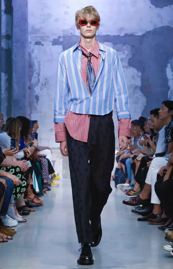 MARNI MENSWEAR ฤดูใบไม้ผลิฤดูร้อน 2018 มิลาน8