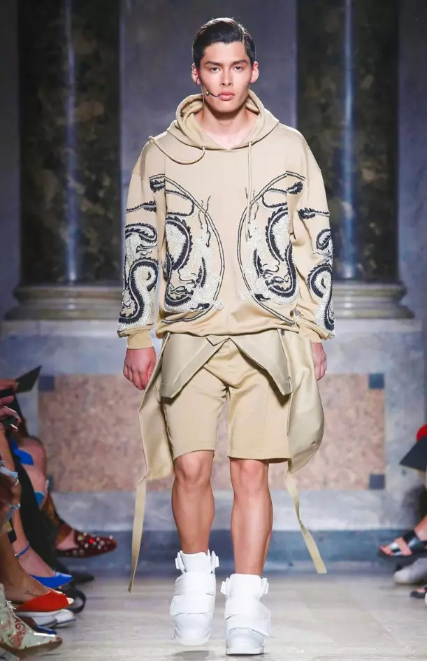 LES HOMMES MENSWEAR PRIMAVERA VERANO 2018 MILAN17