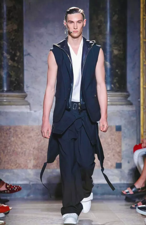 LES HOMMES MENSWEAR PRIMAVERA VERANO 2018 MILAN18