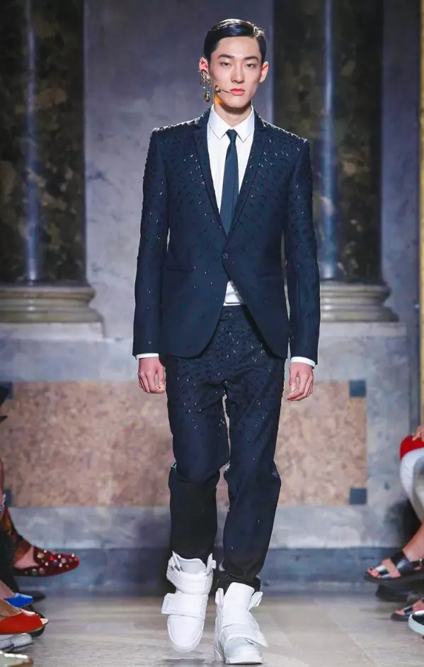 LES HOMMES MENSWEAR אביב קיץ 2018 MILAN5