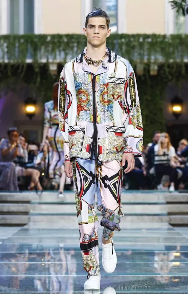 VERSACE MENSWEAR LOHATOSAN'NY FAHAVITA 2018 MILAN19