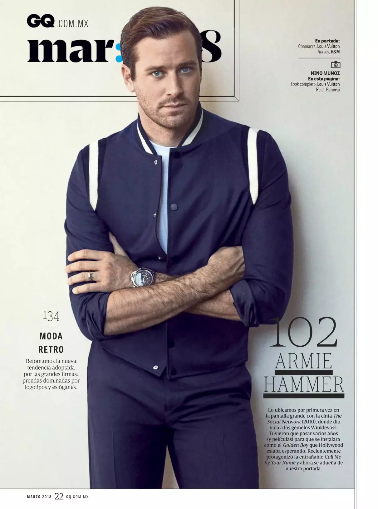 Armie Hammer kwa GQ Mexico Machi 2018 5223_2