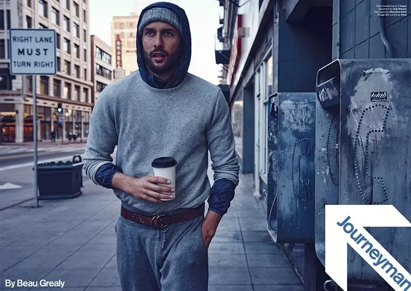 Noah Mills u sportskom izdanju sa slikama Beaua Grealyja za Associated NYC proljeće 2015. Provjerite!