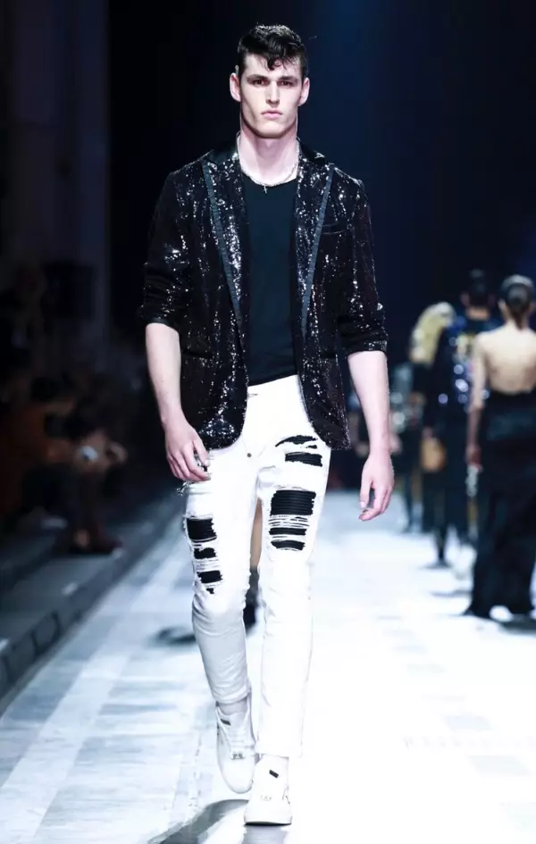 PHILIPP PLEIN MENSWEAR PRIMAVERA VERÃO 2018 MILÃO 20