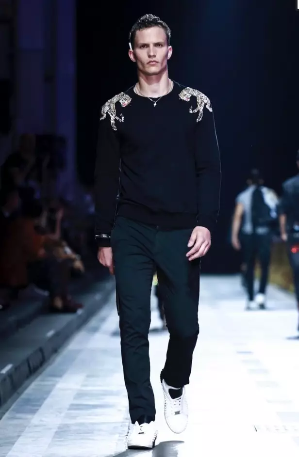 PHILIPP PLEIN MENSWEAR PRIMAVERA VERÃO 2018 MILÃO 21