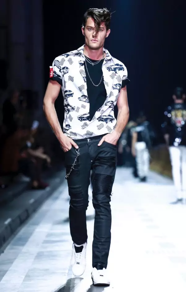 PHILIPP PLEIN ЭРКЕК КИЙИМ ЖАЗ ЖАЙ 2018 МИЛАН26