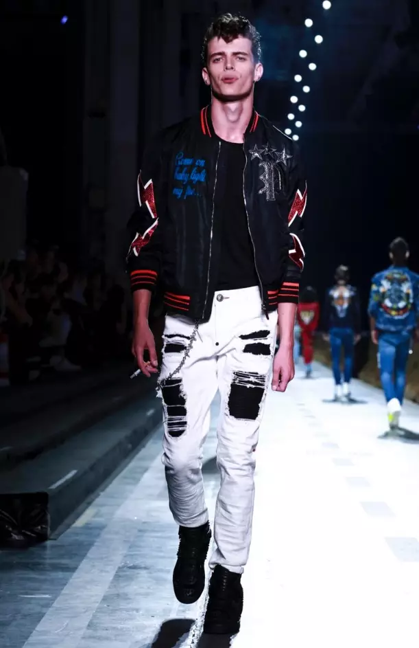 PHILIPP PLEIN MENSWEAR SPRING SUMMER 2018 MILAN3