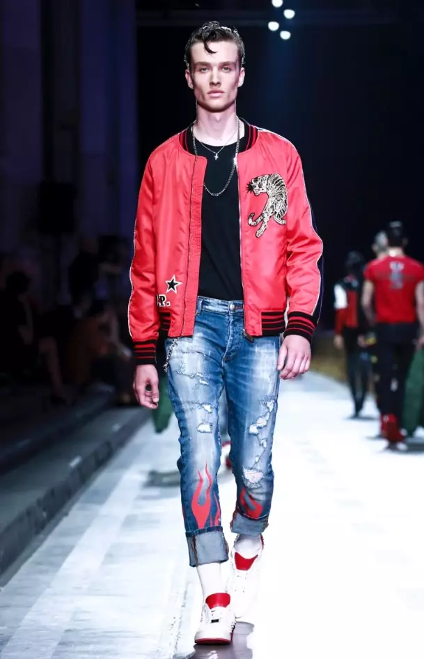 PHILIPP PLEIN PÁNSKE OBLEČENIE JAR LETO 2018 MILÁNO4