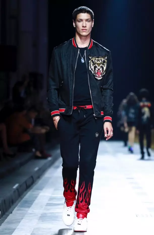 PHILIPP PLEIN MENSWEAR PRIMAVERA VERÃO 2018 MILÃO 42