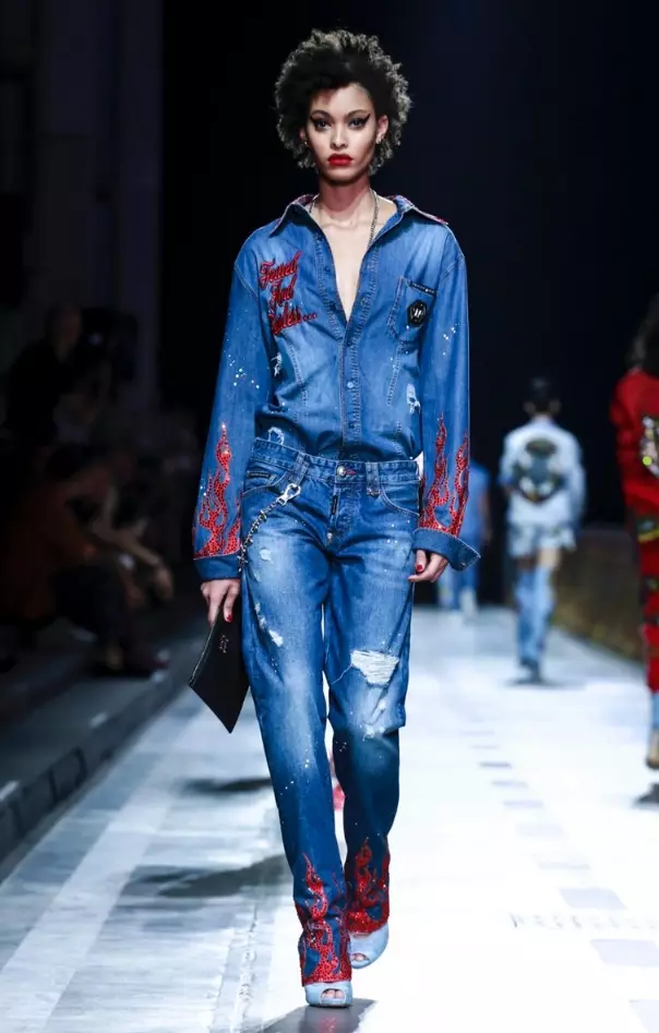 PHILIPP PLEIN MENSWEAR PRIMAVERA VERÃO 2018 MILÃO 68