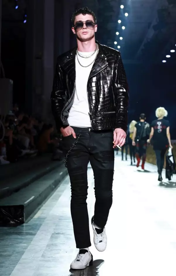 PHILIPP PLEIN MENSWEAR SPRING SUMMER 2018 MILAN 70