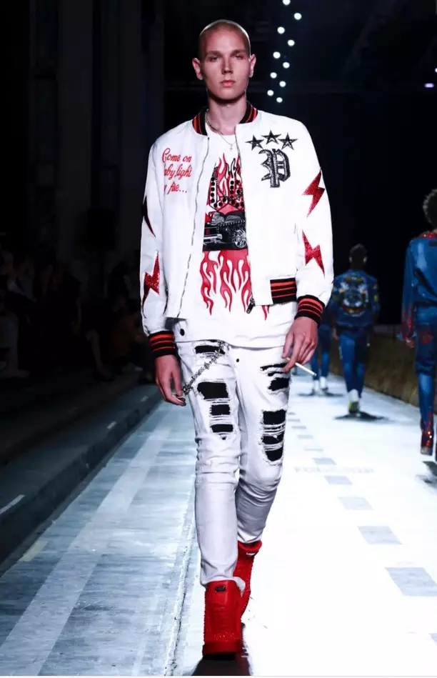 PHILIPP PLEIN MENSWEAR PRIMAVERA VERÃO 2018 MILÃO 8