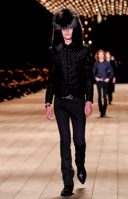 SAINT LAURENT 2018 PARIS8 Güýz gyşlaryny geýmäge taýyn