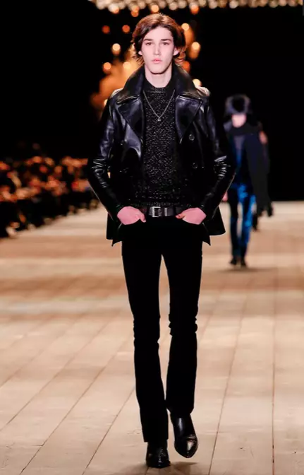 SAINT LAURENT גרייט צו טראָגן האַרבסט ווינטער 2018 פּאַריז16