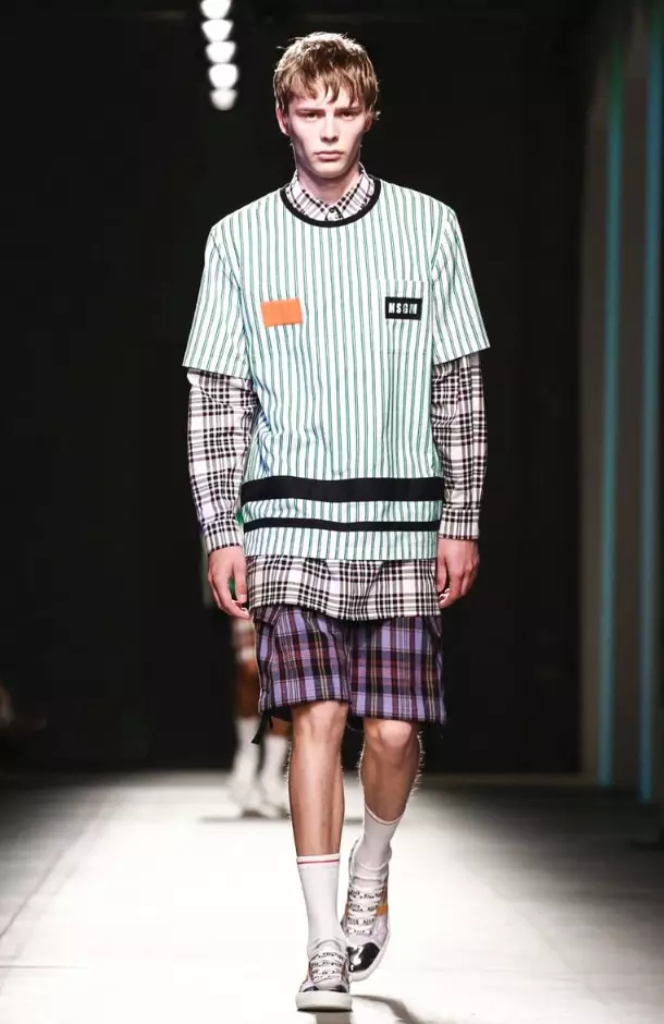 MSGM MENSWEAR PRIMAVERA VERÃO 2018 MILÃO 34