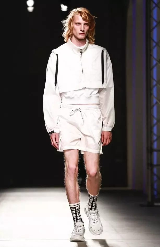 MSGM MENSWEAR JARO LÉTO 2018 MILAN37