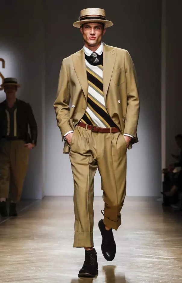 DAKS MENSWEAR Caij Nplooj Ntoos Hlav 2018 MILAN33