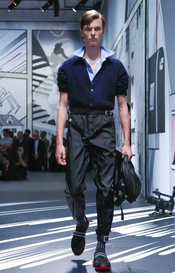 PRADA HERRKLÄDER VÅR SOMMAR 2018 MILAN20