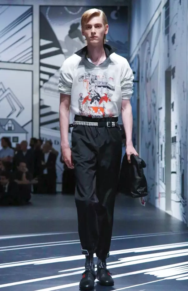 PRADA PÁNSKÉ OBLEČENÍ JARO LÉTO 2018 MILAN6