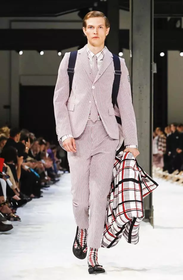 MONCLER GAMME BLEU MENSWEAR वसन्त समर 2018 MILAN42