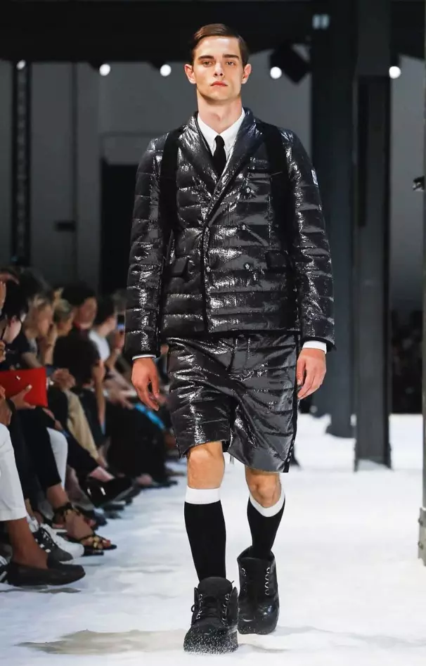 MONCLER GAMME BLEU მამაკაცის ტანსაცმელი გაზაფხული ზაფხული 2018 MILAN44