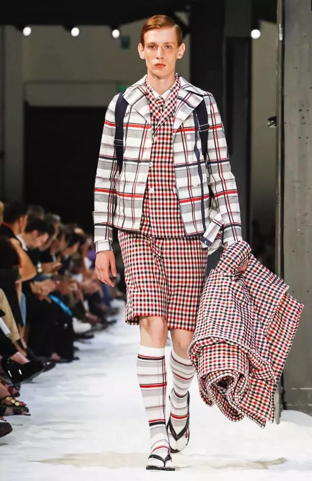 MONCLER GAMME BLEU MENSWEAR वसन्त समर 2018 MILAN47