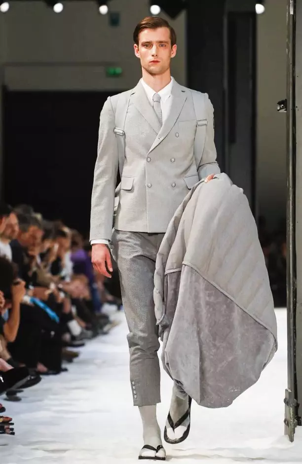 MONCLER GAMME BLEU MENSWEAR वसन्त समर 2018 MILAN5