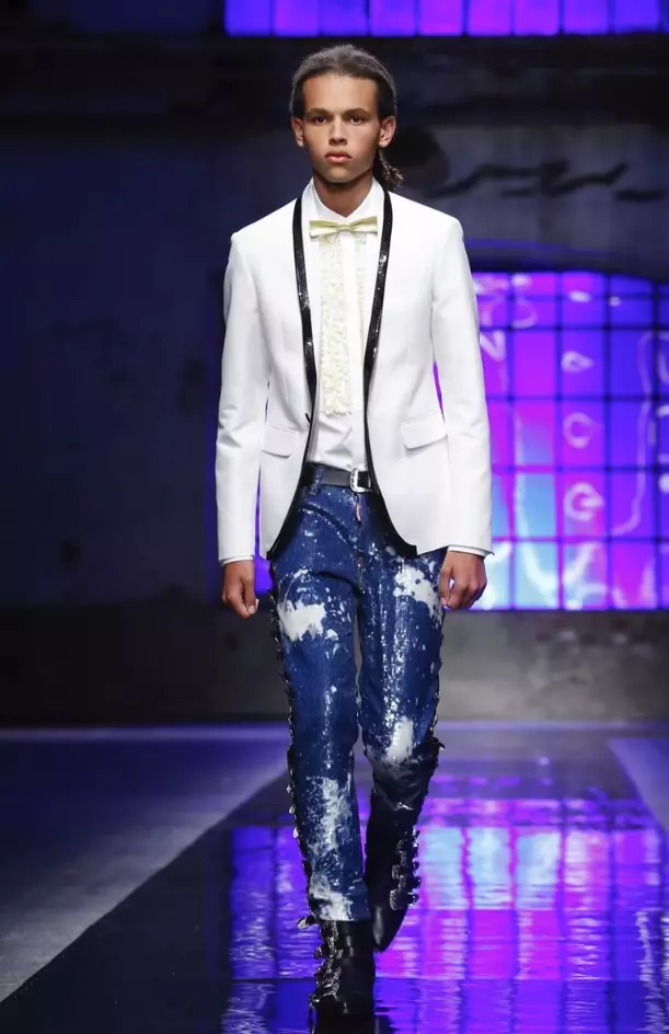 DSQUARED2 GIZONEZKOAK ETA EMAKUMEAK 2018KO UDABERRIA MILAN1