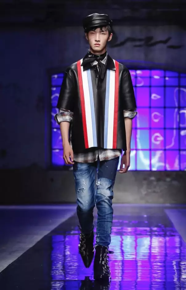 DSQUARED2 BĂRBAȚI & FEMEI PRIMAVARĂ 2018 MILAN11