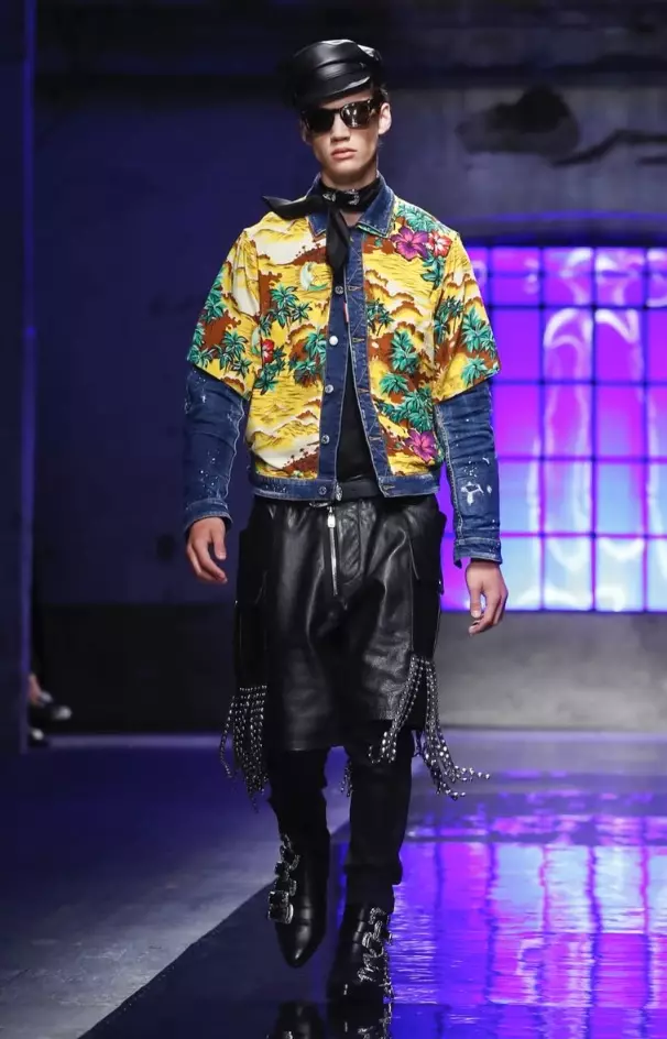 DSQUARED2 مردان و زنان بهار تابستان 2018 MILAN17