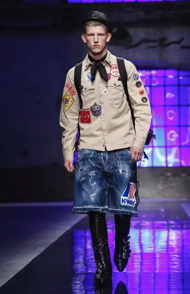 DSQUARED2 IRĠIEL U NISA REBBIEGĦA SAJF 2018 MILAN22