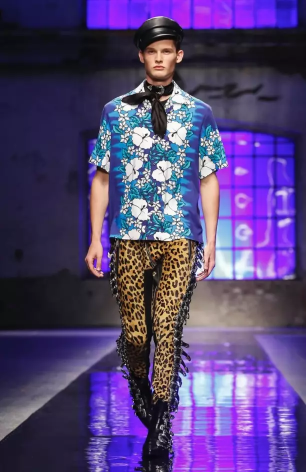 DSQUARED2 GASON AK FANM PRINTAN ETE 2018 MILAN26