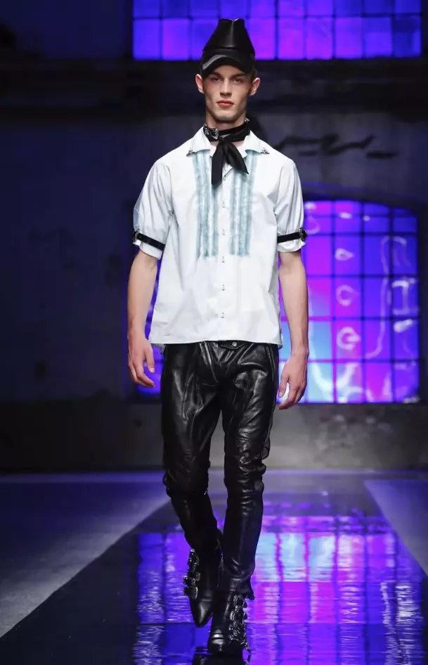 DSQUARED2 BĂRBAȚI & FEMEI PRIMAVARĂ 2018 MILAN34