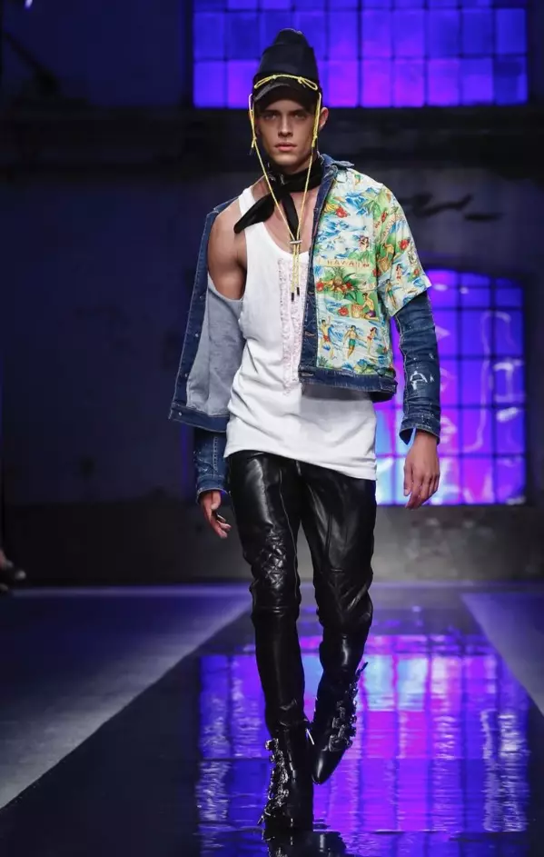 DSQUARED2 BĂRBAȚI & FEMEI PRIMAVARĂ 2018 MILAN5