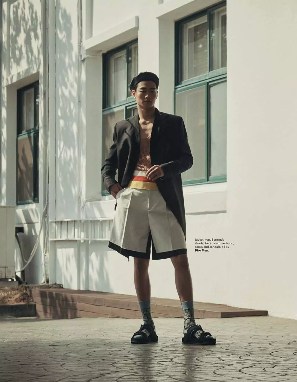 Ji-seop Lim for Esquire Singapore 2021. gada maija redakcija