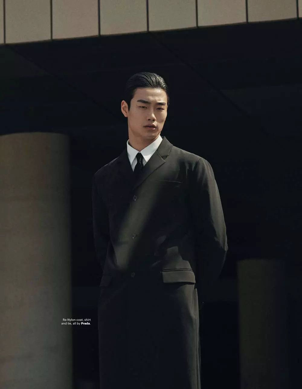 Ji-seop Lim per Esquire Singapore maggio 2021 Editoriale