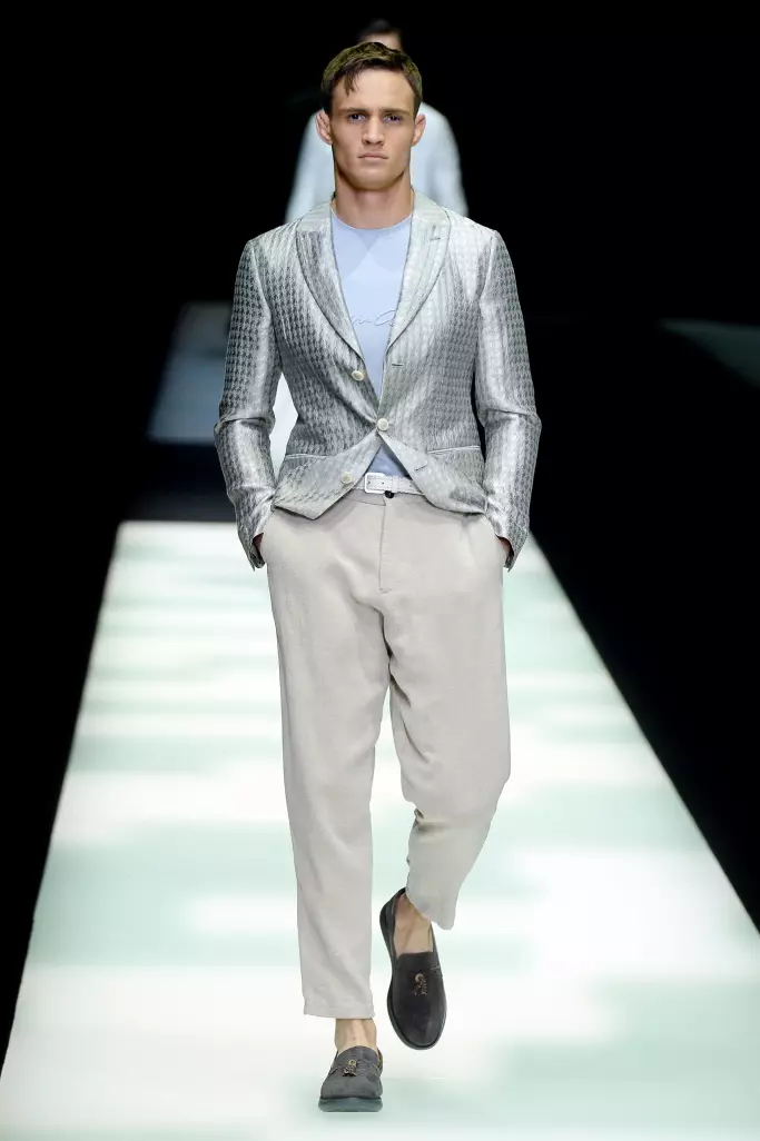 Giorgio Armani vyrų pavasaris, 2018 m