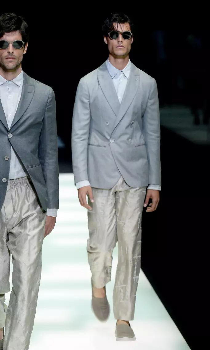 Giorgio Armani menn våren 2018