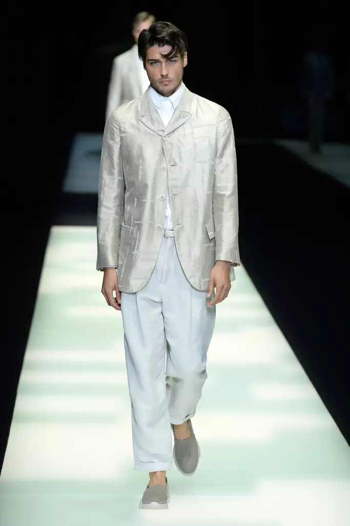 Giorgio Armani מענטשן ס פרילינג 2018