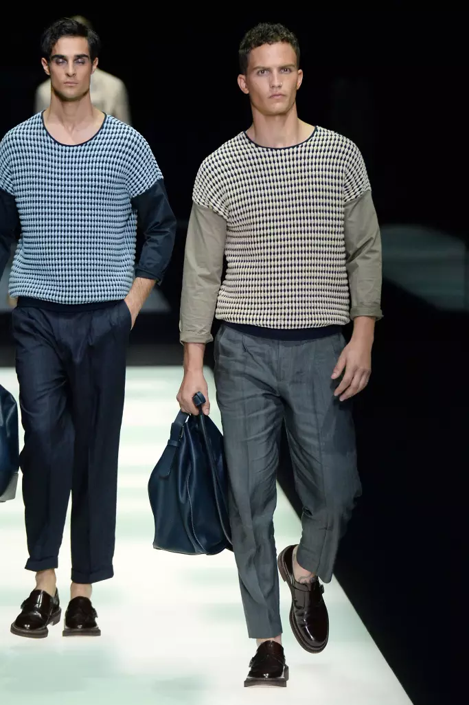 Primavera masculina de Giorgio Armani 2018