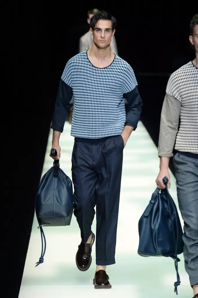 Primavera masculina de Giorgio Armani 2018