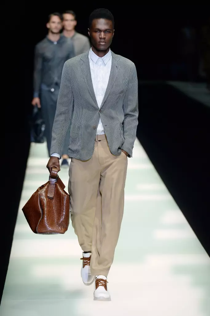 Pánské jaro 2018 Giorgio Armani