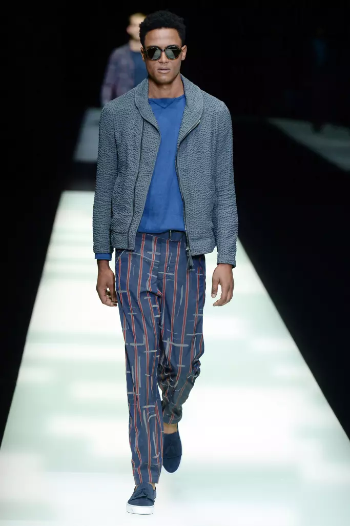 Giorgio Armani Men's Spring ឆ្នាំ 2018