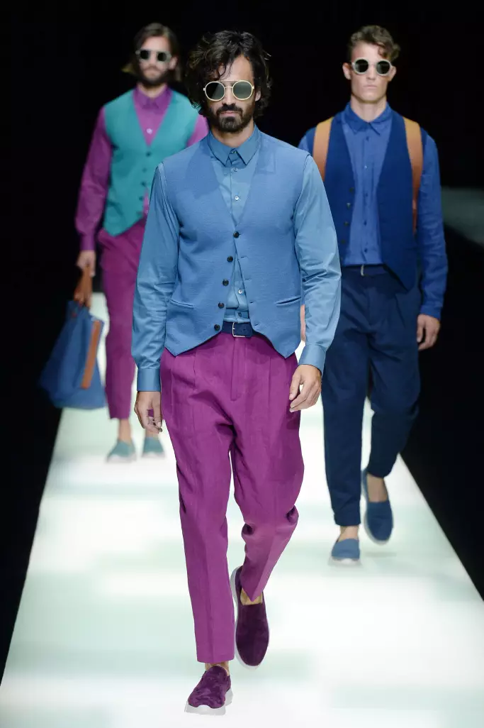 Giorgio Armani Men's Spring 2018