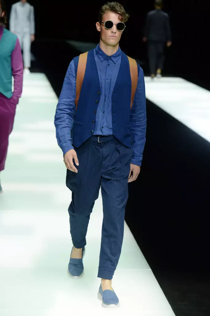 Giorgio Armani vyrų pavasaris, 2018 m