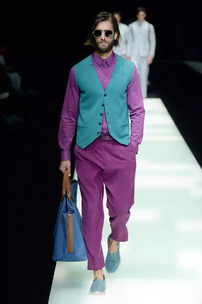 Giorgio Armani Men's Spring 2018