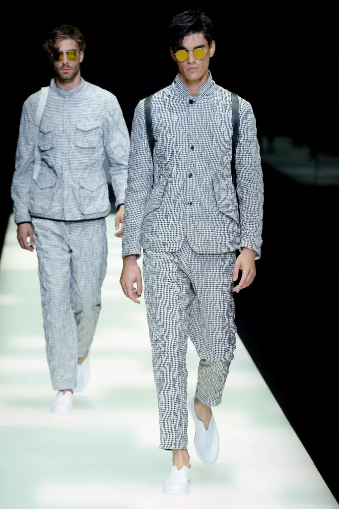 Giorgio Armani տղամարդկանց գարուն 2018